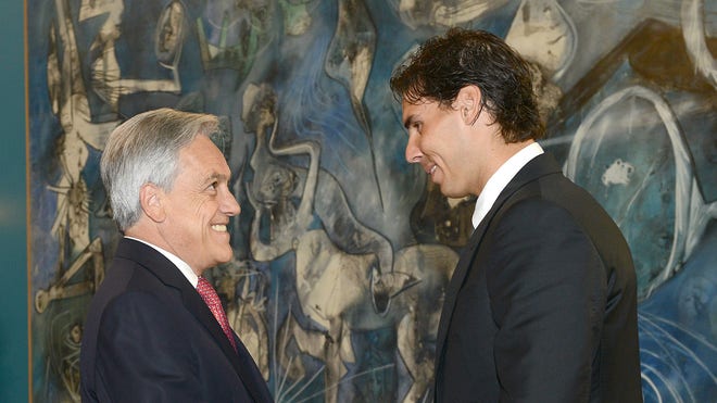  Rafael Nadal says he's not focused on winning his first match in eight months when he returns next week at the Chile Open.